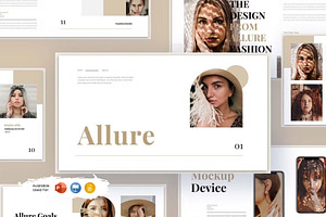 Allure Presentation Template, a Presentation Template by Analogous Temp
