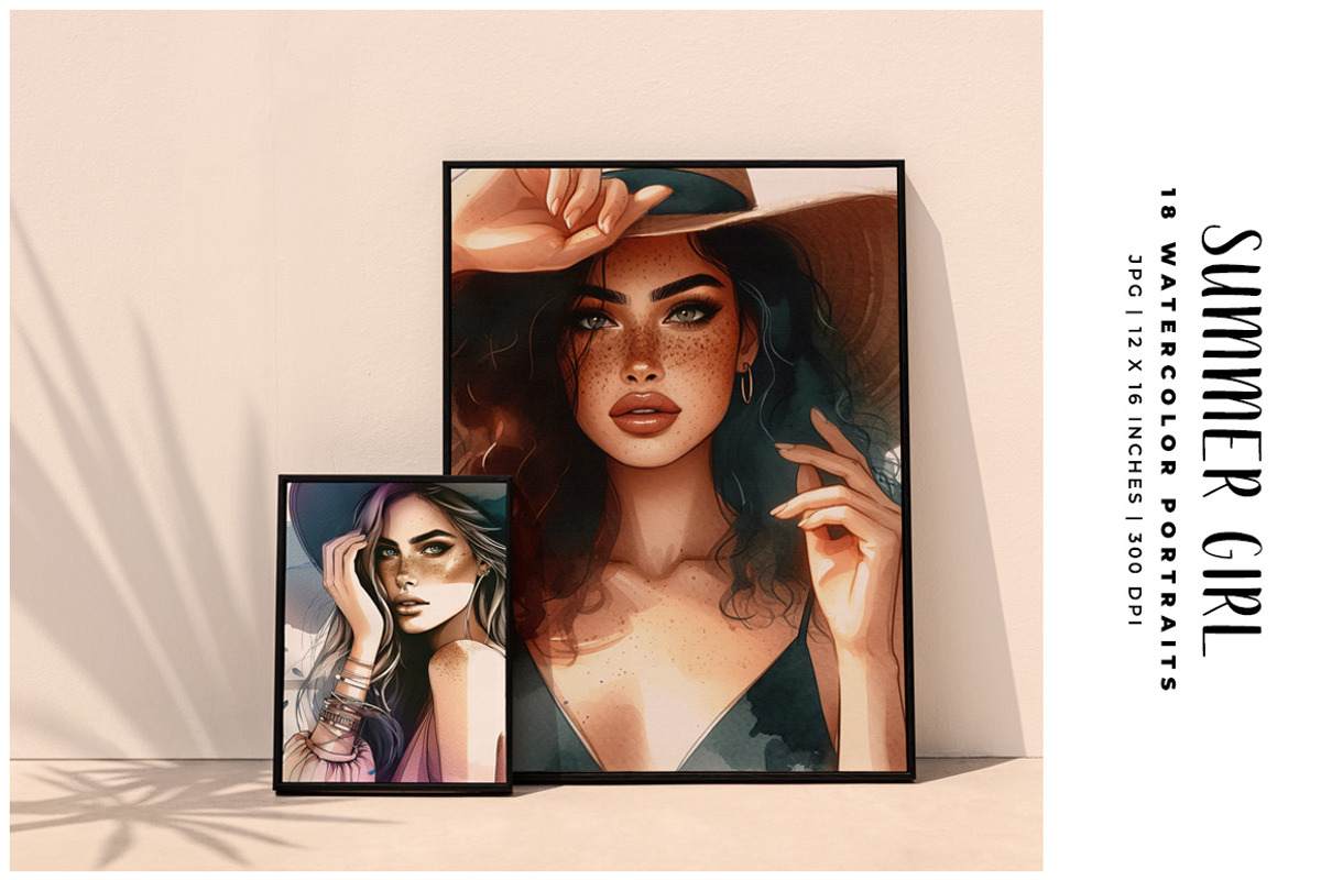 Summer Girl, a Person Illustration by Digital Art Creations (Photo 4 of 8)