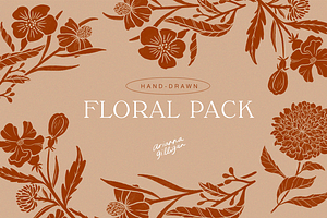 Hand-Drawn Floral Pack