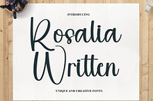 Rosalia Written