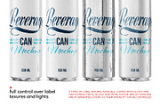 330ml Sleek Can Mockup | ANIMATED, a Packaging Mockup by AY Mock-Ups (Thumbnail 5 of 15)