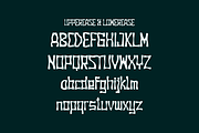 Burno - Funky Font, a Sans Serif Font by lelevien (Thumbnail 2 of 4)