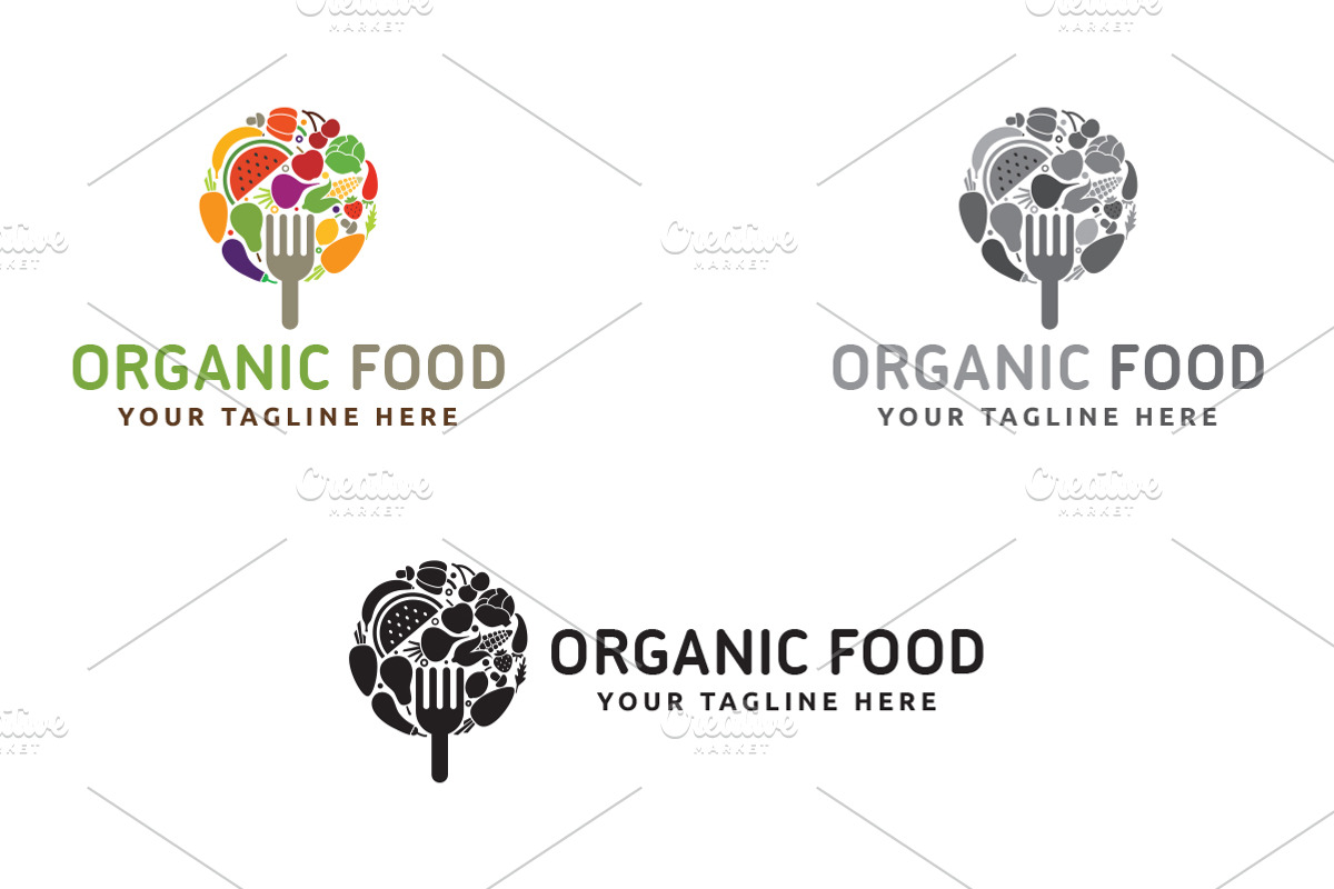 Organic Food Logo, a Branding & Logo Template by Martin-Jamez (Photo 4 of 4)