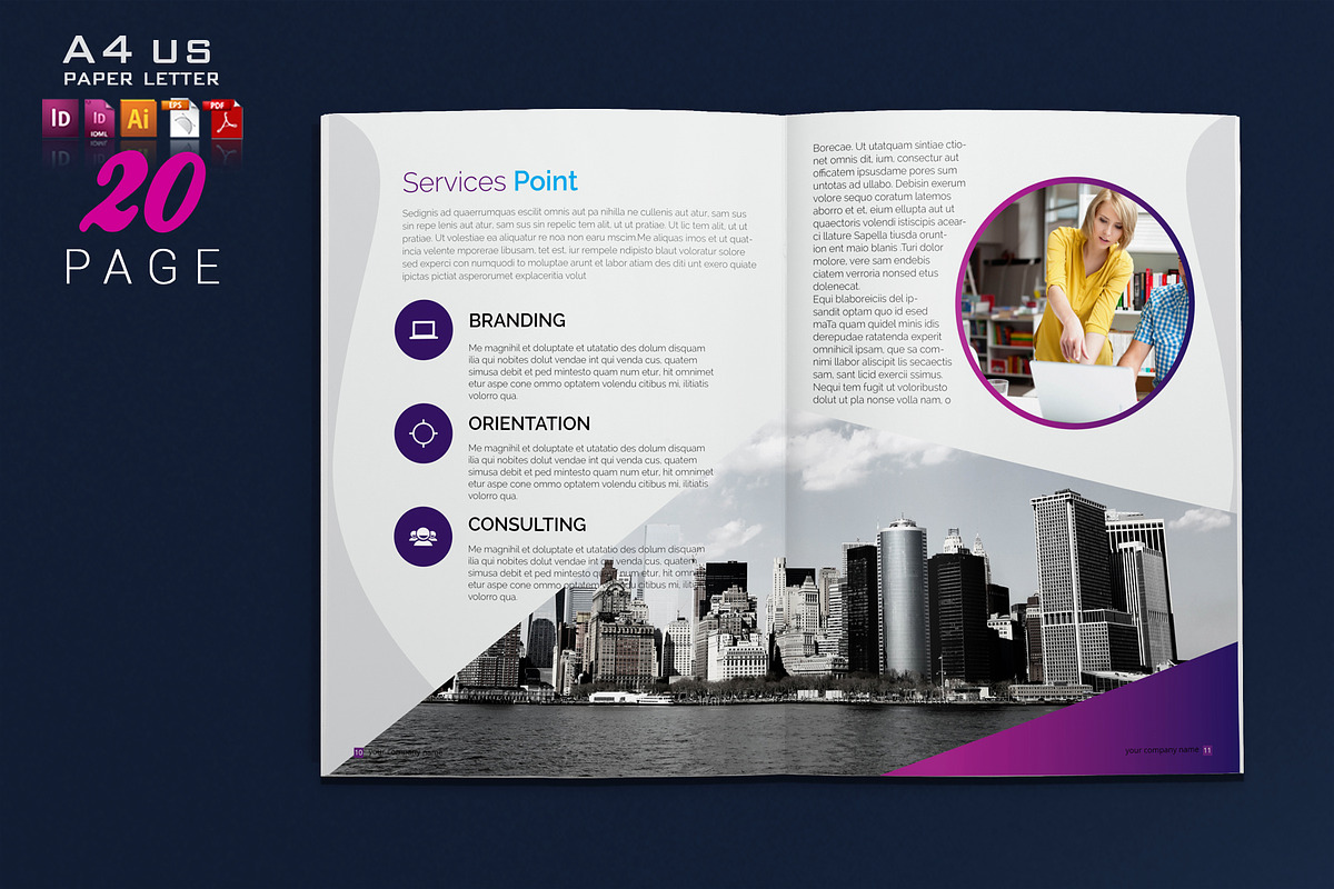 Multipurpose Brochure, a Brochure Template by artico (Photo 7 of 11)