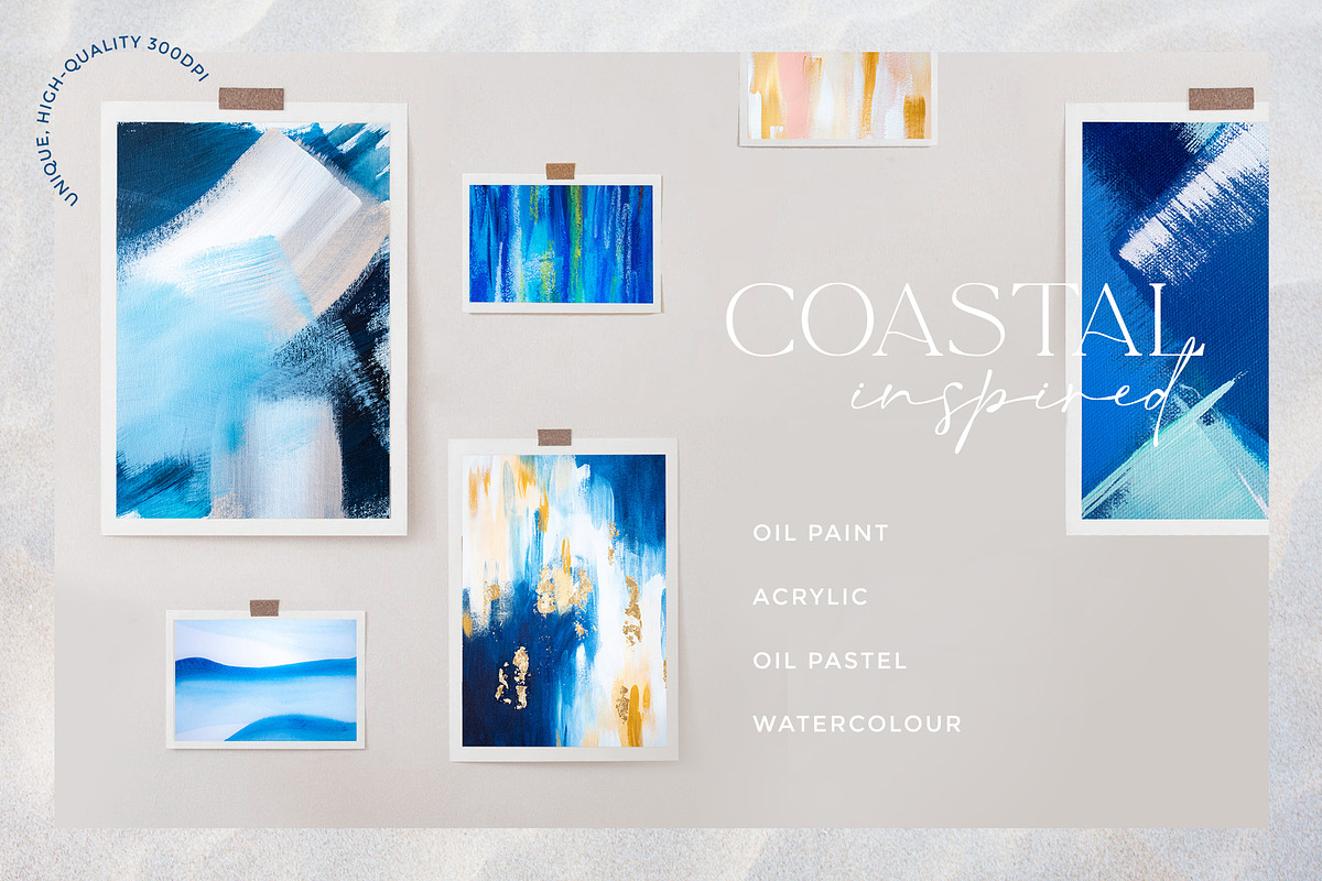 Coastal Collection Backgrounds, a Texture Graphic by Carla Fern Designs (Photo 2 of 11)