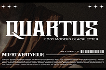 Quartus - Edgy Modern Blackletter