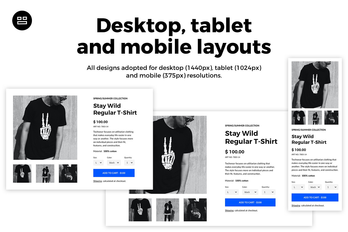 Modularity Adobe XD Web UI Kit, an UI Kit Template by Modularity Design (Photo 4 of 11)