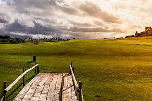 Golf course featuring green, course, and beautiful