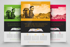 Travel Guide Flyer Template