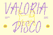 CS Valoria Disco, a Handwritten Font by Craft Supply Co. (Thumbnail 1 of 8)