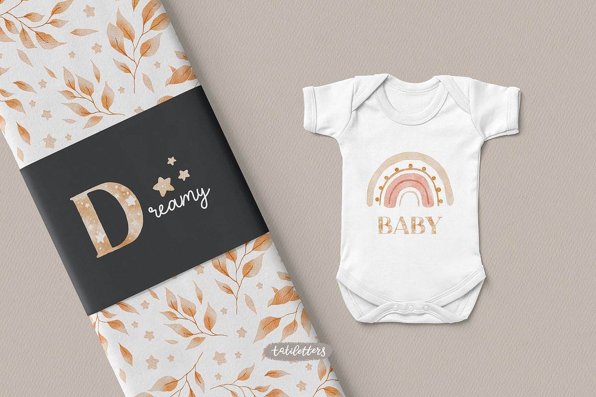 Dreamy Sleeping baby animals, an Animal Illustration by tatiletters (Photo 12 of 13)