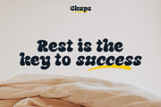 Chups - Groovy Retro Font, a Serif Font by roomspace creative lab (Thumbnail 12 of 14)