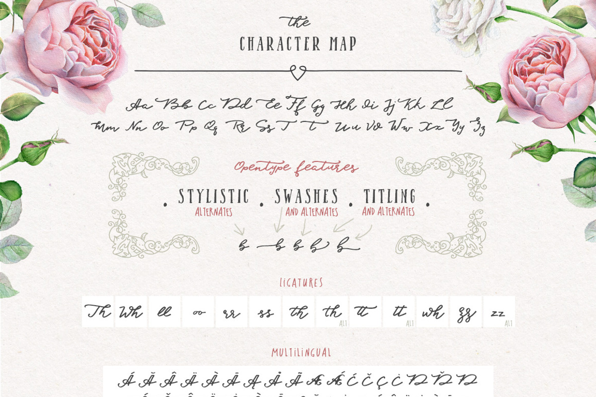 Blessed Script with sweet BONUS, a Script Font by Blessed Print (Photo 10 of 13)