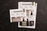 The NeoSpaper Indesign Template, a Print Template by Luuqas Design (Thumbnail 1 of 10)