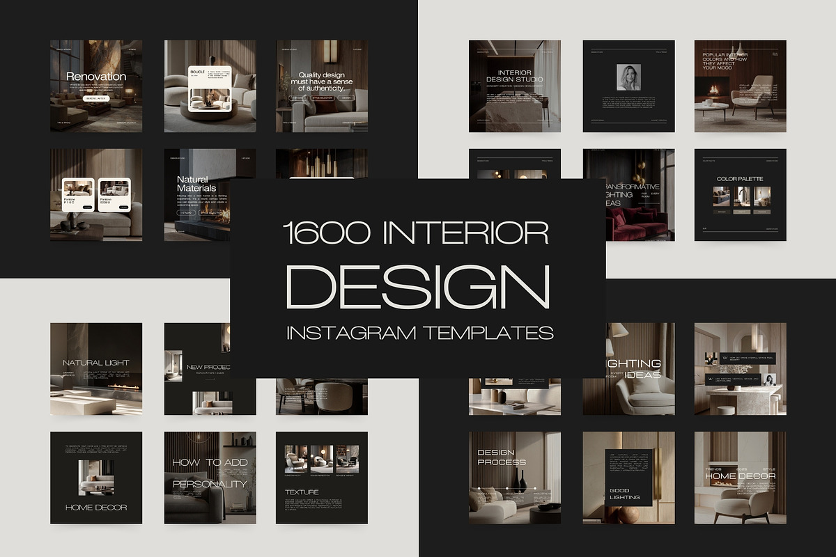 1600 Interior Design Instagram Bundle