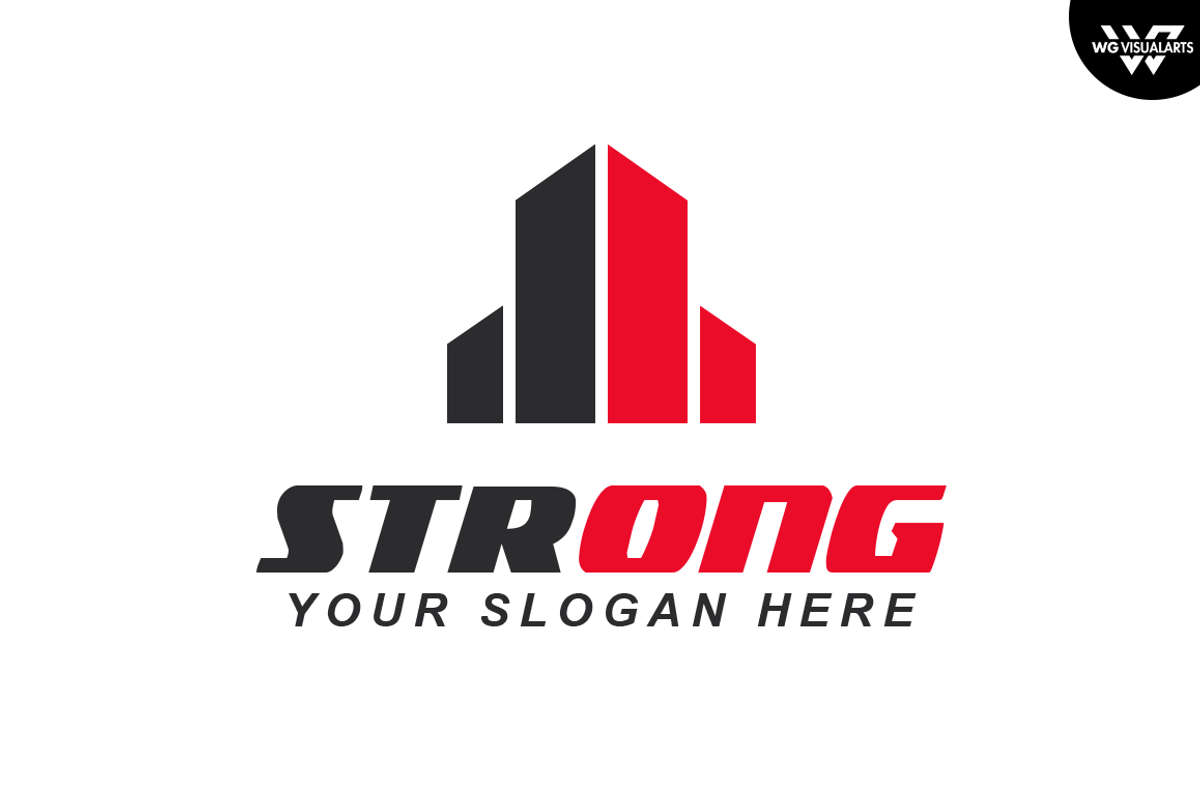 Strong Corporate Vector Logo, a Branding & Logo Template by WG DESIGN