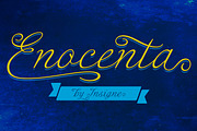 Enocenta, a Handwritten Font by insigne (Thumbnail 1 of 5)