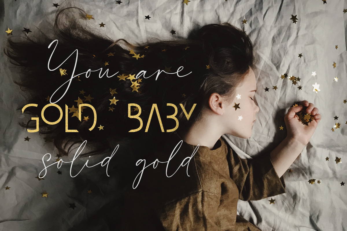 Invisible Beauty. Chic Duo Font. preview 2