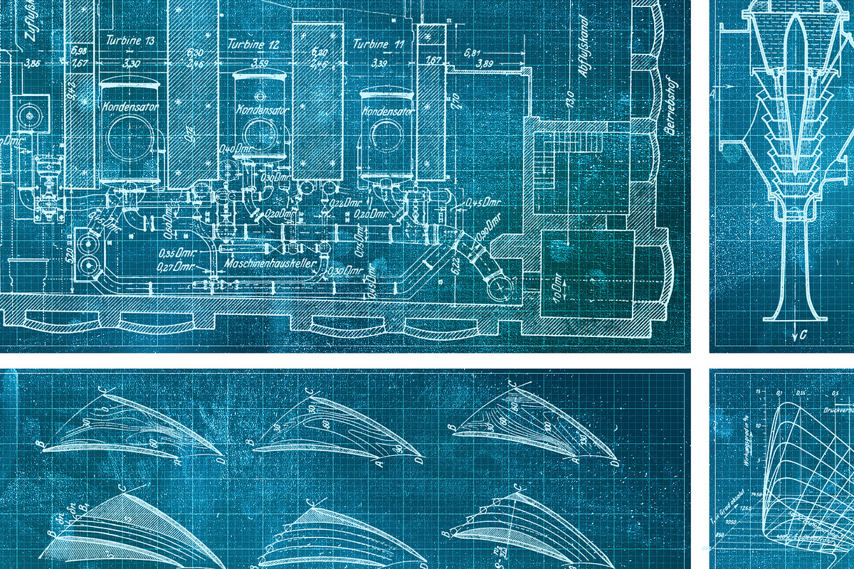 100 Blueprint Technology Brushes, a Brush Add-On by xresch (Photo 12 of 13)