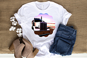 Art, Semi Truck, Illustration, a Stationery Template by Boho Pixel Dust (Thumbnail 7 of 7)