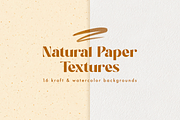 Art Paper Texture Watercolour Kraft, a Texture Graphic by Moon House Shop (Thumbnail 1 of 5)