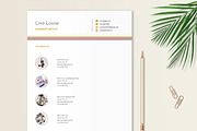 Makeup Artist Resume Template, a Resume Template by Stanin Studio (Thumbnail 7 of 11)