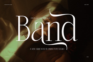 Band Elegant Swash Serif Font