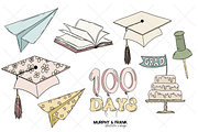 Groovy School Clipart Bundle Kids, a Graphic by Murphy & Frank (Thumbnail 3 of 10)