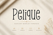 Pelique, a Sans Serif Font by Wow Magic (Thumbnail 1 of 5)
