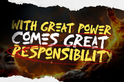 Blazing Crimson – Hand-Drawn Brush, a Blackletter Font by dansdesign (Thumbnail 3 of 12)