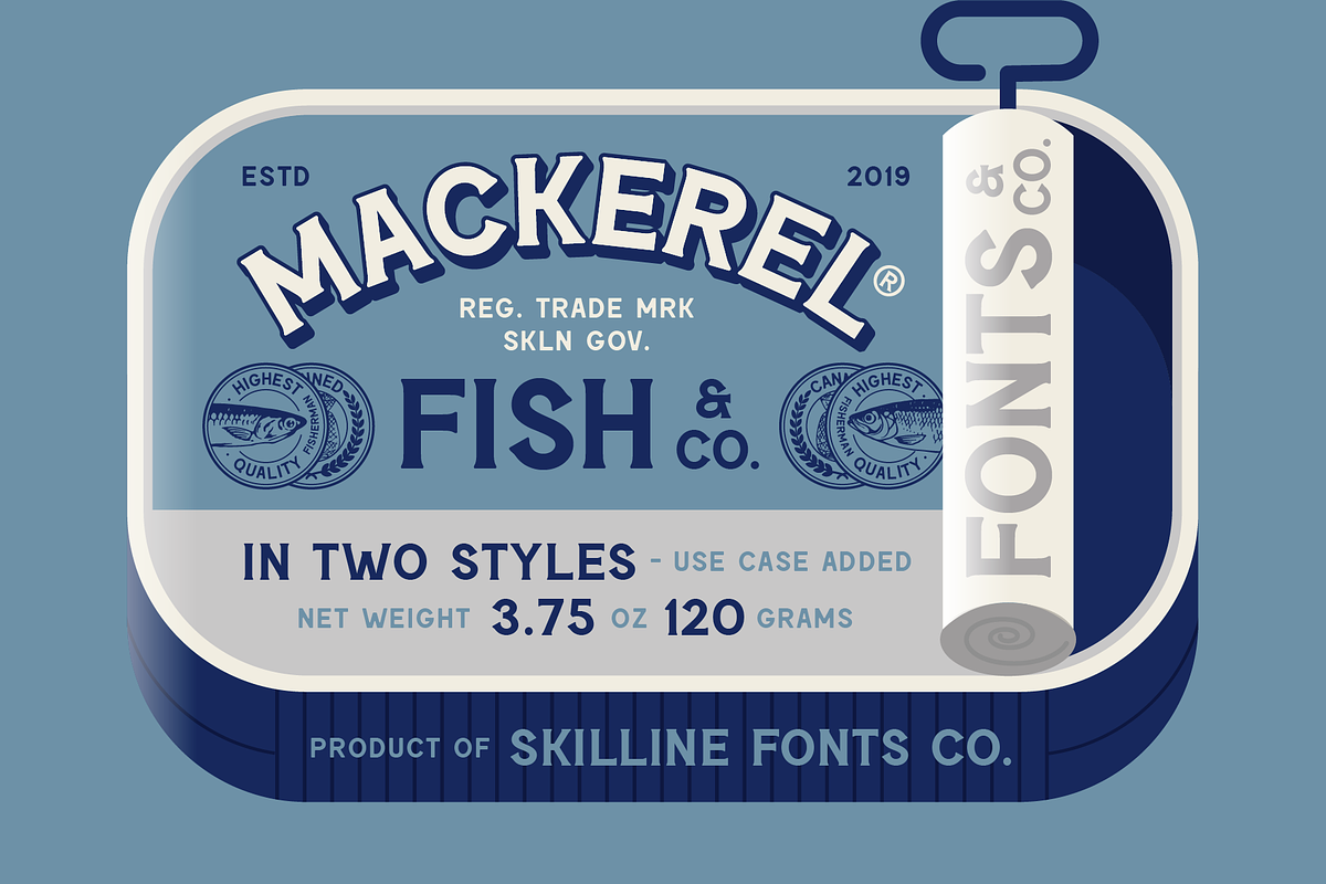 SFC Mackerel (Refined) - Font Duo, a Serif Font by Skilline Supply Co. (Photo 2 of 22)