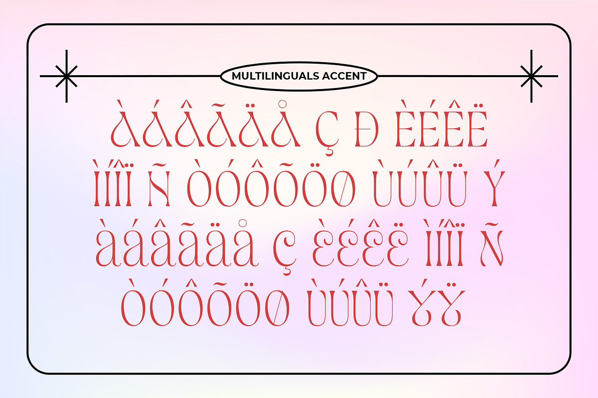 Starcheers - Unique Display, a Serif Font by Mokatype Studio (Photo 9 of 10)