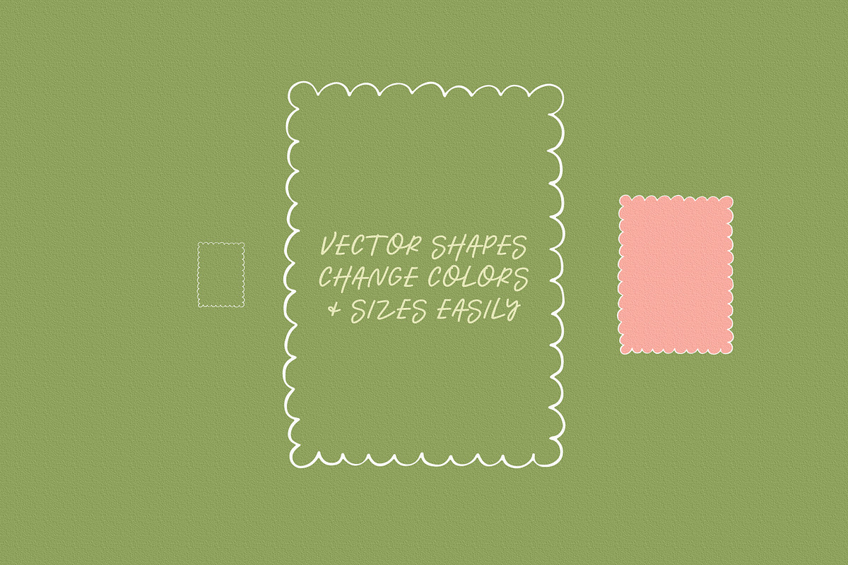 35 Whimsical Vector Borders + Frames, an Object Graphic by Design by Laney (Photo 11 of 14)