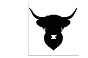 Rustic Highland cow wall art design, an Illustration by Amazin_art (Thumbnail 33 of 40)