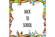 Back to school vector and pattern, an Object Graphic by Alenarozova (Thumbnail 3 of 3)