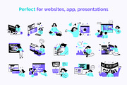 Web Development Concept Set Vector, an Object Graphic by 35lab (Thumbnail 6 of 6)