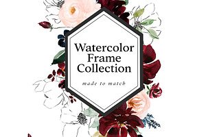 Opulent - Classic Watercolor Florals