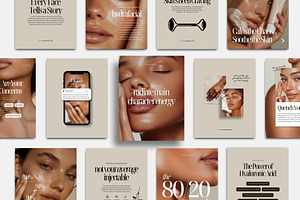 300 Skincare Esthetician Templates