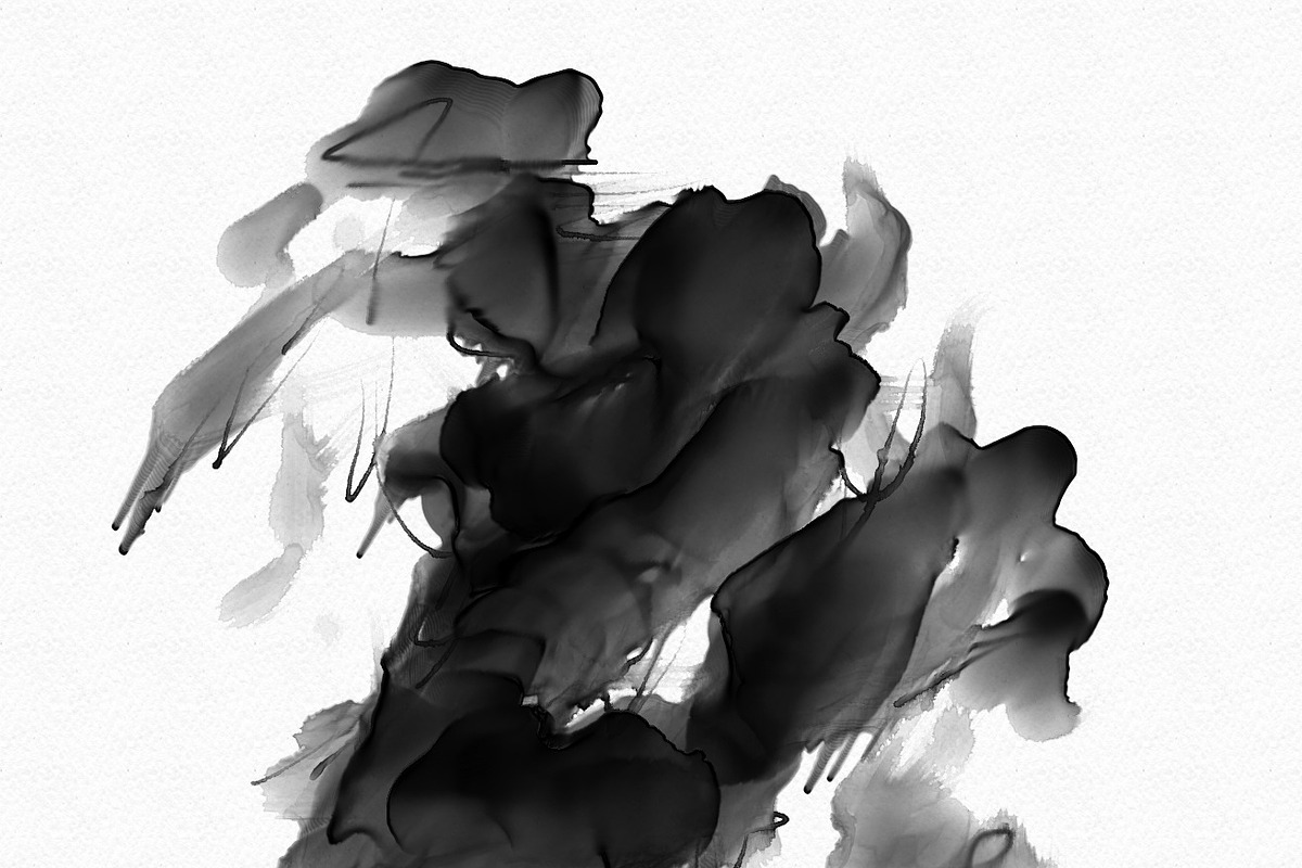 Water color Photoshop Brush Set-4, a Brush Add-On by MRI STUDIO (Photo 7 of 10)