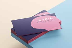 Maria Holland Business Card Template