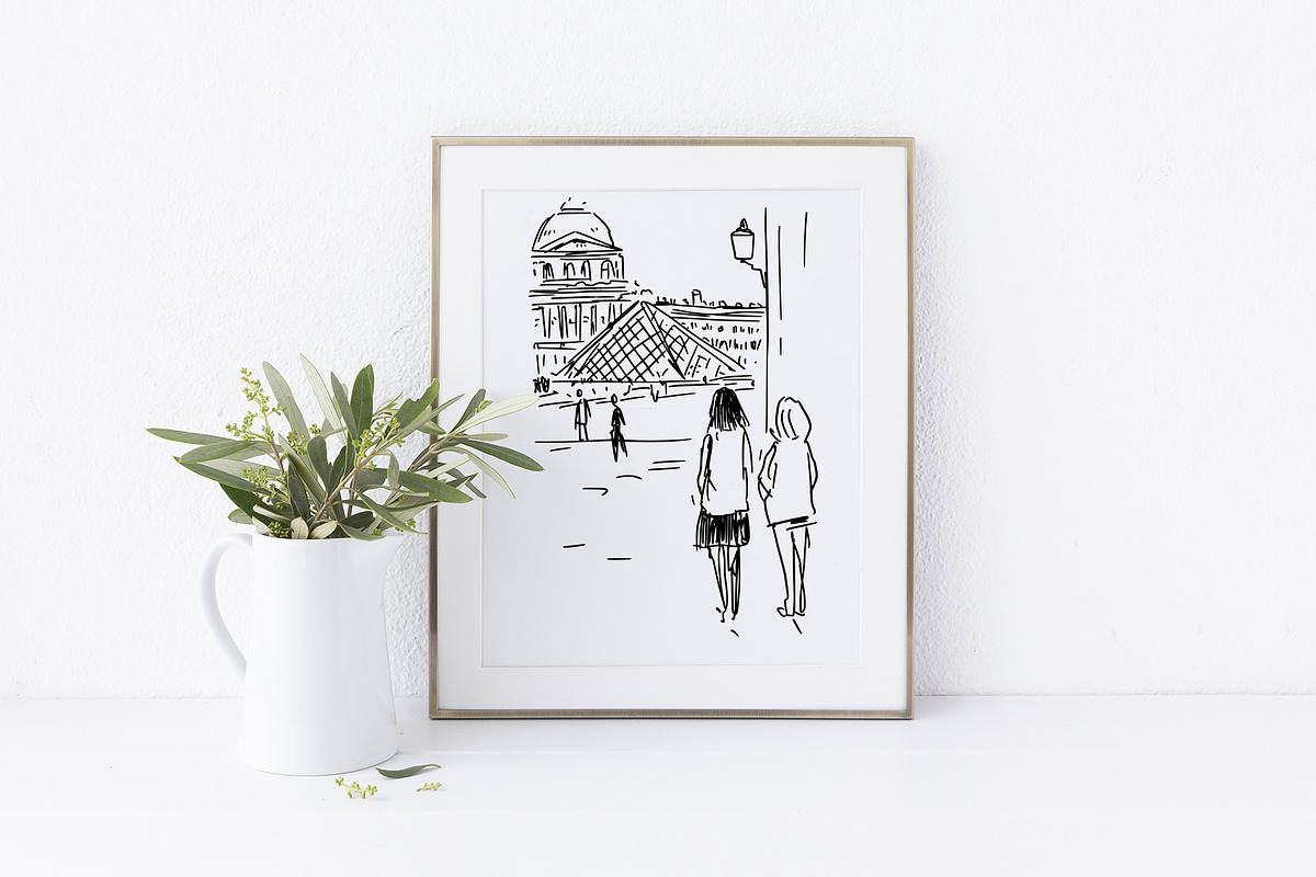Paris Sketches, an Illustration by Redchocolate (Photo 8 of 8)