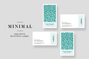 Minimal Creative Business Card, a Business Card Template by GraphicsEgg (Thumbnail 1 of 3)