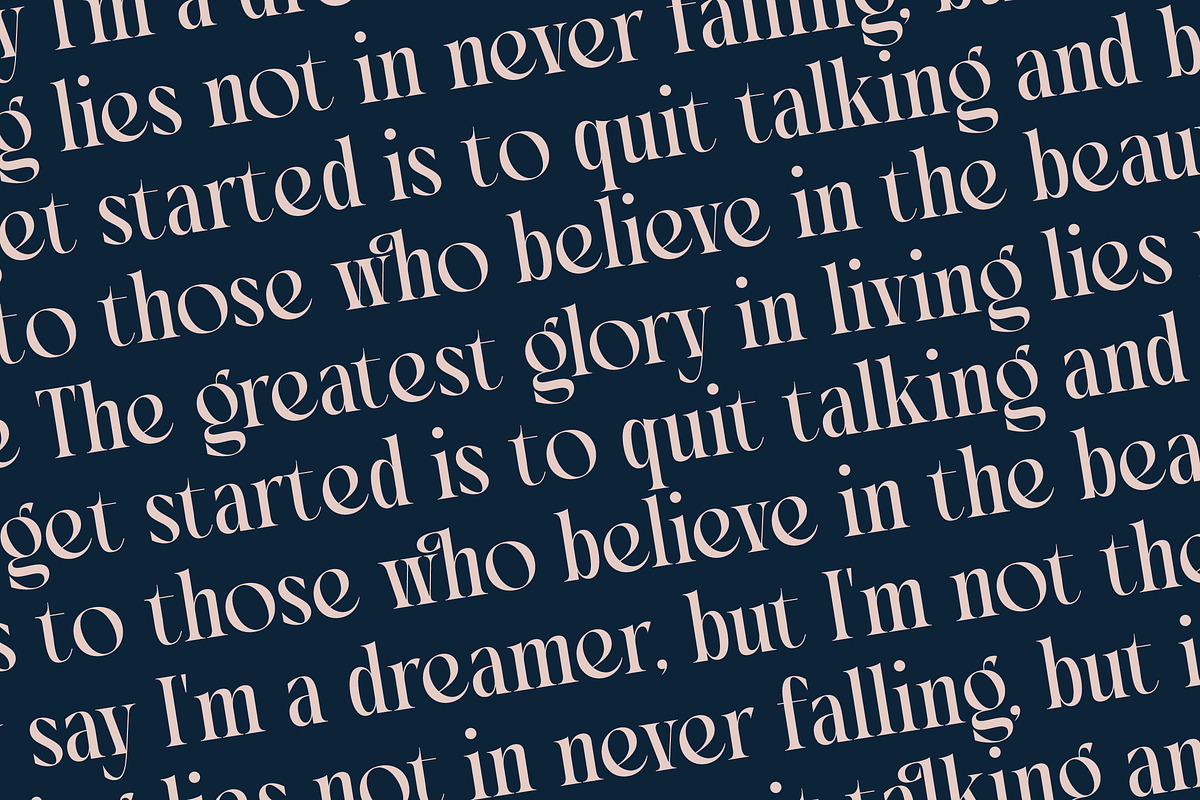 Chonza Modern Luxury Serif Font, a Serif Font by timelesstype.co (Photo 17 of 20)
