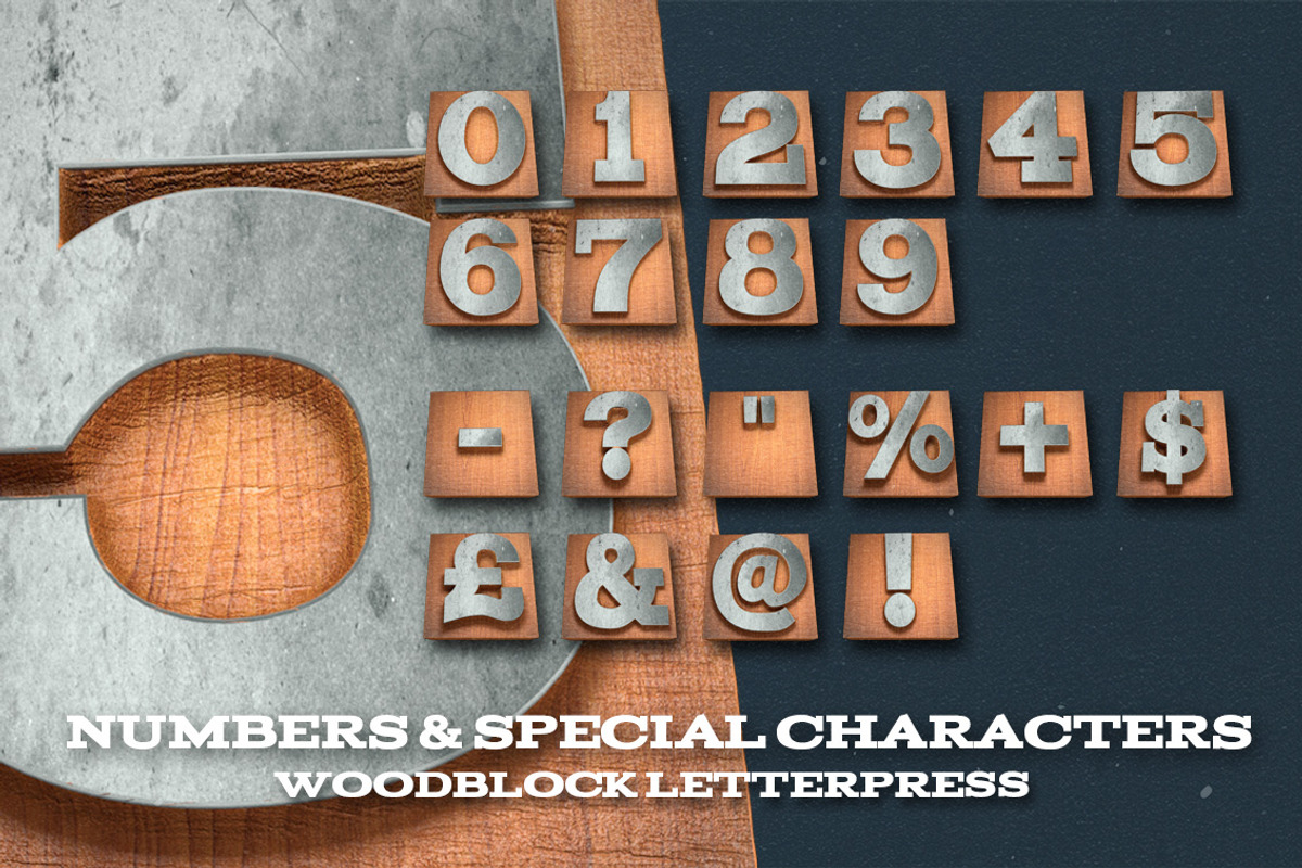 Wood Letterpress Kit preview 4