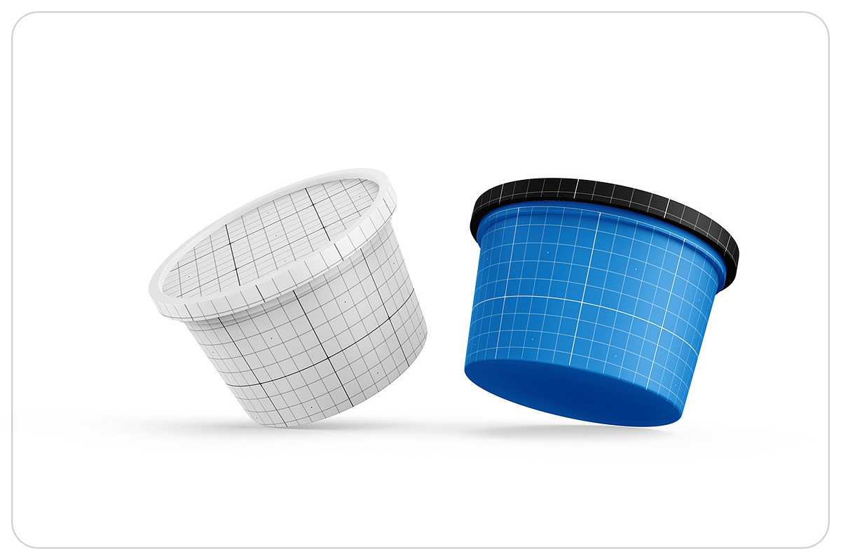 Ice Cream Cup Mockup, a Cups & Container Mockup by Ram Studio LLC (Photo 8 of 13)