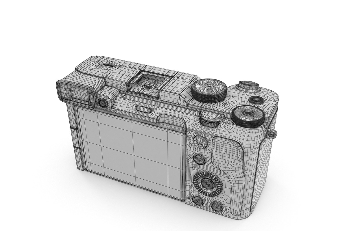 Sony A7C Compact Full-Frame Mirrorle, an Object 3D Model by Tedi Permana (Photo 12 of 12)