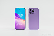iPhone 14 Concept Mock-up Pack, an iPhone Mockup by Zero_std (Thumbnail 1 of 15)
