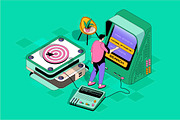 Isometric Web Concepts, a Templates & Theme by alexdndz (Thumbnail 20 of 21)