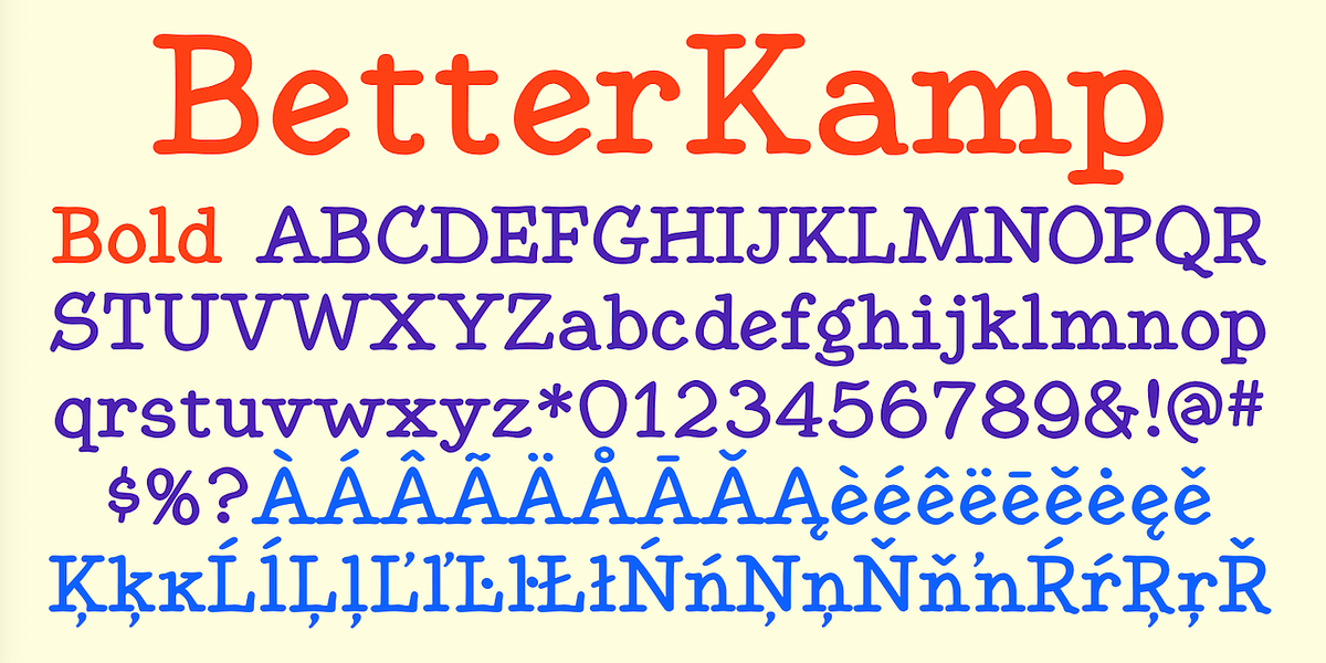 BetterKamp, a Handwritten Font by Ingrimayne Type (Photo 10 of 11)