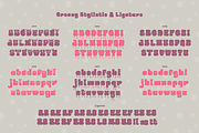 Greasy Bubble Font, a Font by madeDeduk (Thumbnail 8 of 10)